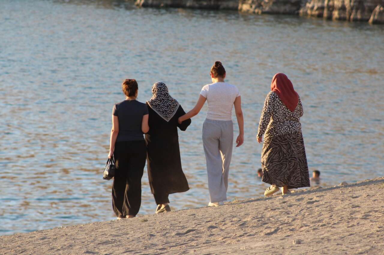 Konya’da sıcaktan kavrulan hafta sonu buraya koştu 6